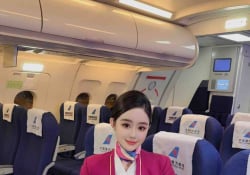 制服美女 空服員