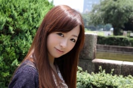 見た目が少し幸薄そうな癒し系女子大生