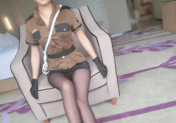 軍裝  出門  也脫光光