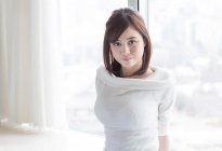 全身敏感 觸摸前就濕了的白皙巨乳美眉~Aimi